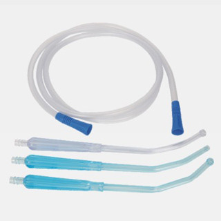 China Medical Clear Soft Non - Toxic PVC Suction Connecting Tube With Yankauer Handle WL3009 supplier