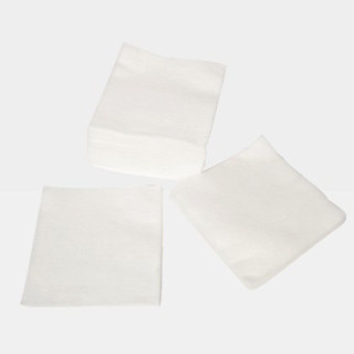 China Strong Absorb 10 * 10cm 100% Absorbent Cutting Square Cotton for Skin Care WL9005 supplier